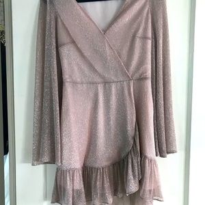 Saks Fifth Avenue Pink Sparkle Dress